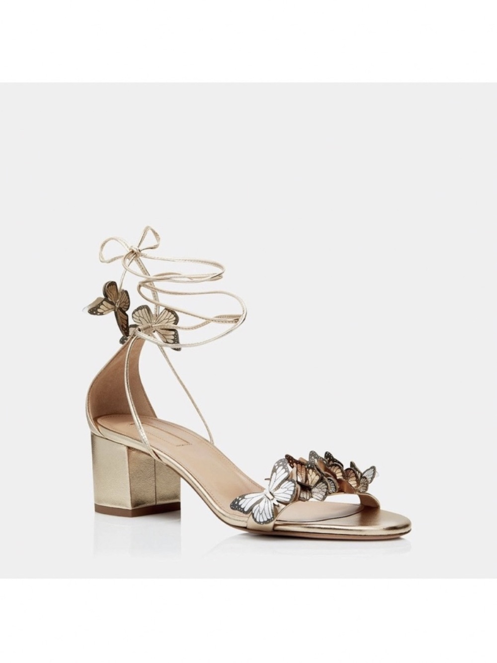 Aquazzura Papillon Sandal 50 $995 40.5 - Picture 2 of 14